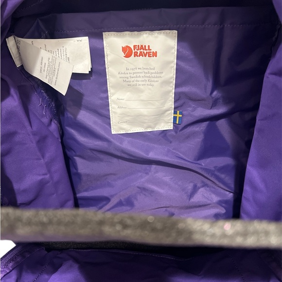 Fjallraven Kånken Deep Purple Interior - Picture 5 of 7